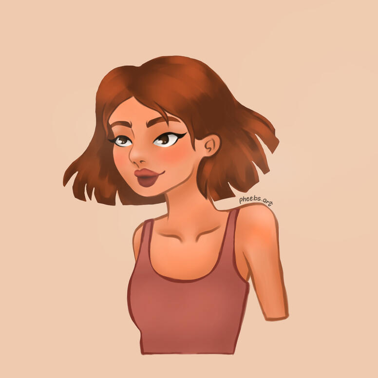 stylized portrait - B