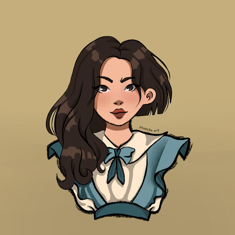 stylized portrait - C